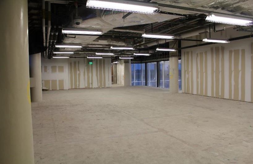 Future airport lounge space